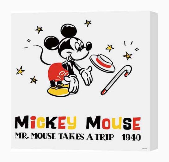 ディズニーアートキャンバスパネル M ミッキー1940