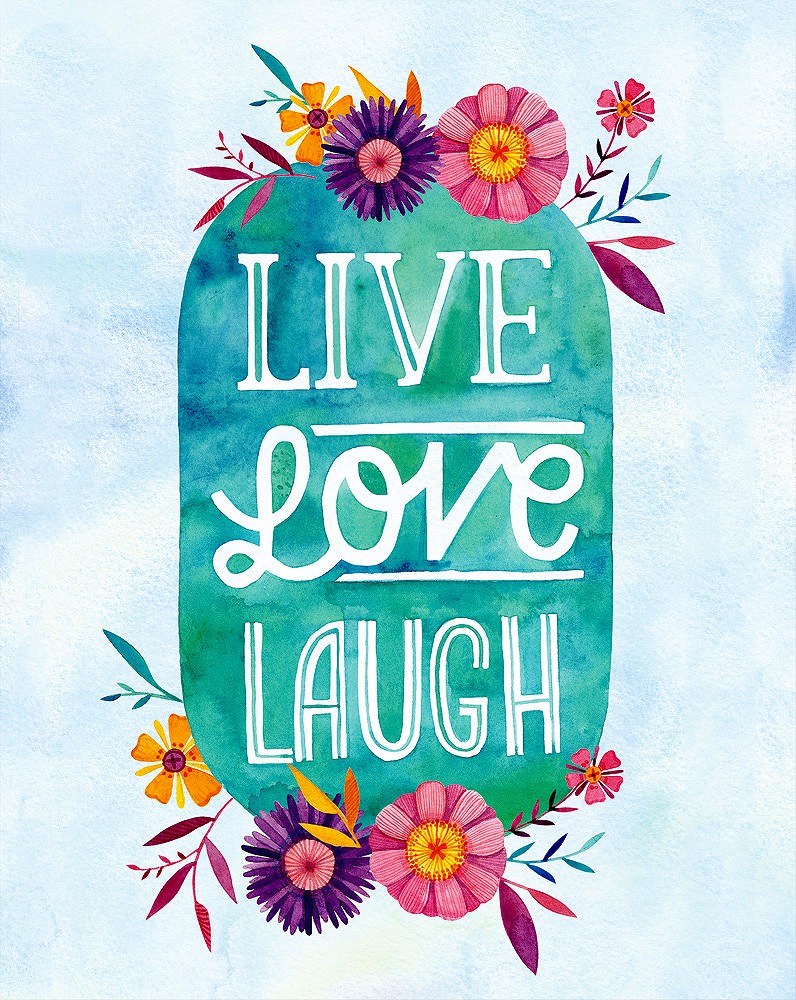 オレンジサークルスタジオ ポスター Live Love Laugh OCS-17