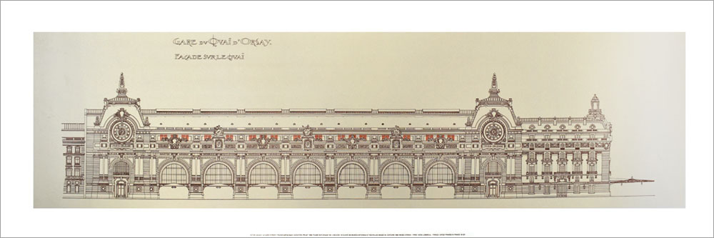 ポスター  ヴィクトール・ラルー La gare d'Orsay(1898) M281