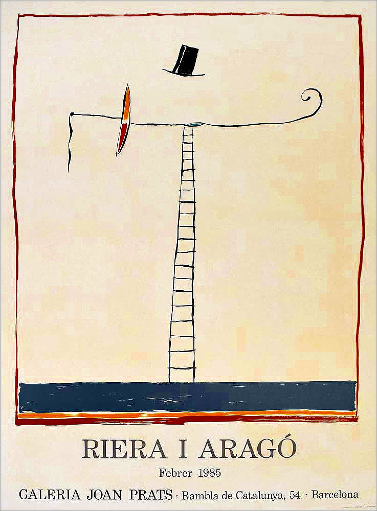エキシビジョンポスター（リトグラフ） リエラ・イ・アラゴ 