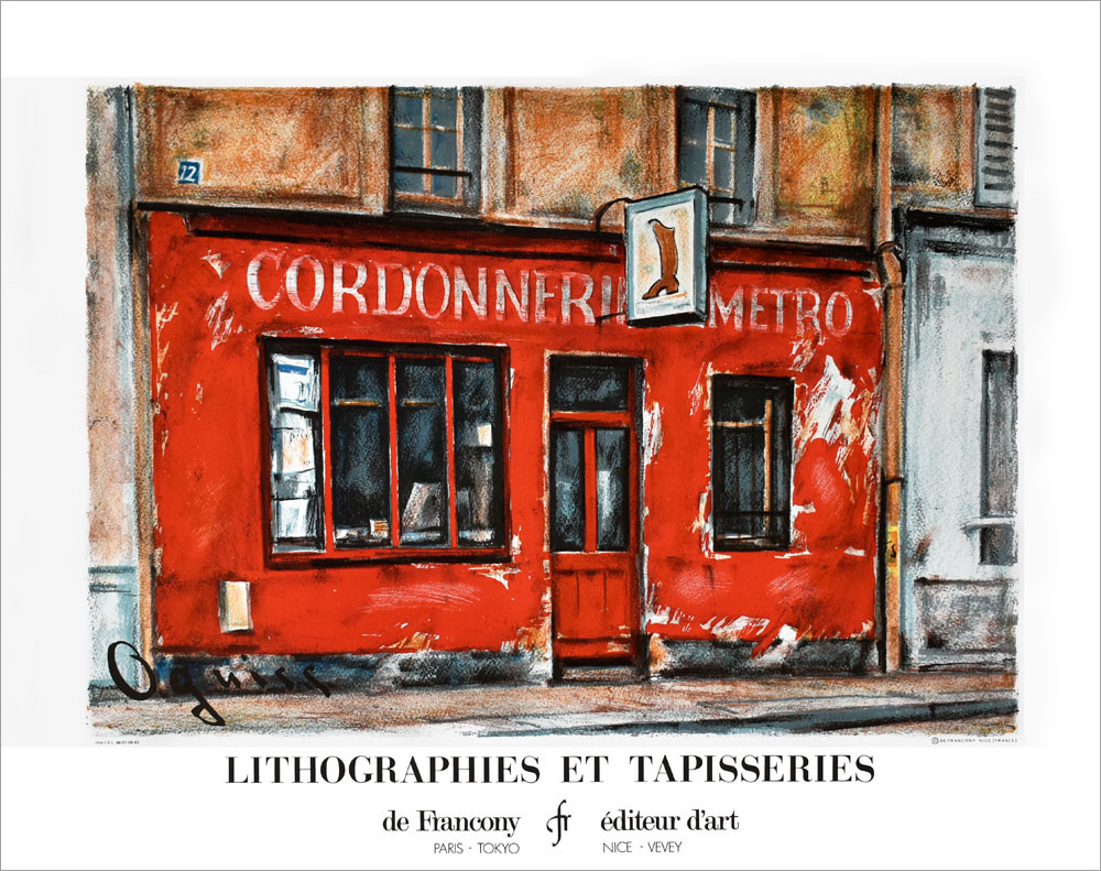 荻須高徳 ポスター LITHOGRAPHIES ET TAPISSERIES 