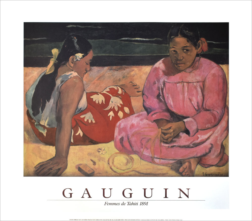 ポール・ゴーギャン ポスター Femmes de Tahiti 1891 M301