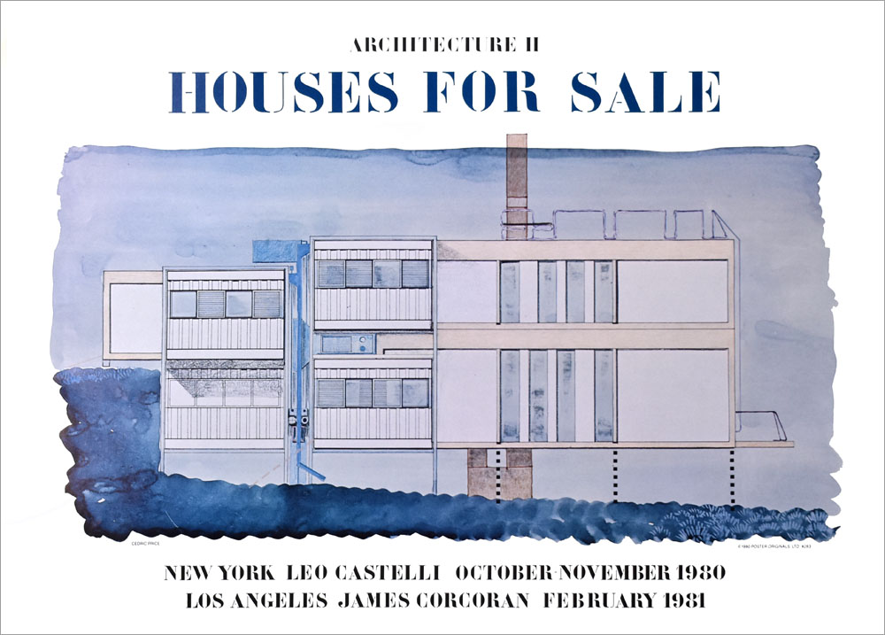 セドリック・プライス ポスター HOUSES FOR SALE 