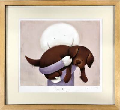 高い品質 ダグ・ハイド「犬と僕」版画 - 版画 - hlt.no