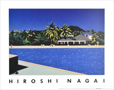 永井博 ポスター アート フレーム 絵と額縁の専門店 永井博 ポスター アート フレーム 絵と額縁の専門店