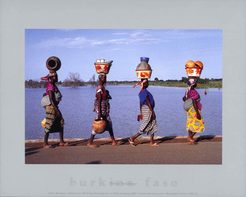 ヘレン・バンベルガー ポスター Burkina Faso ARM247