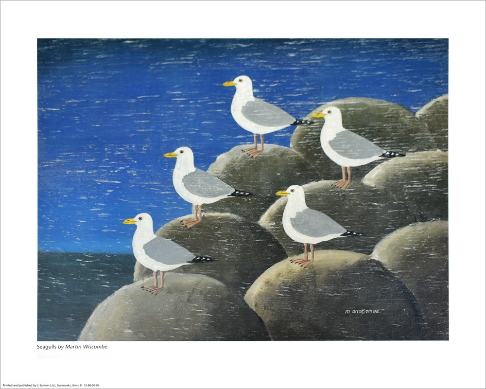 マーティン･ウィスコム ポスター Seagulls P06