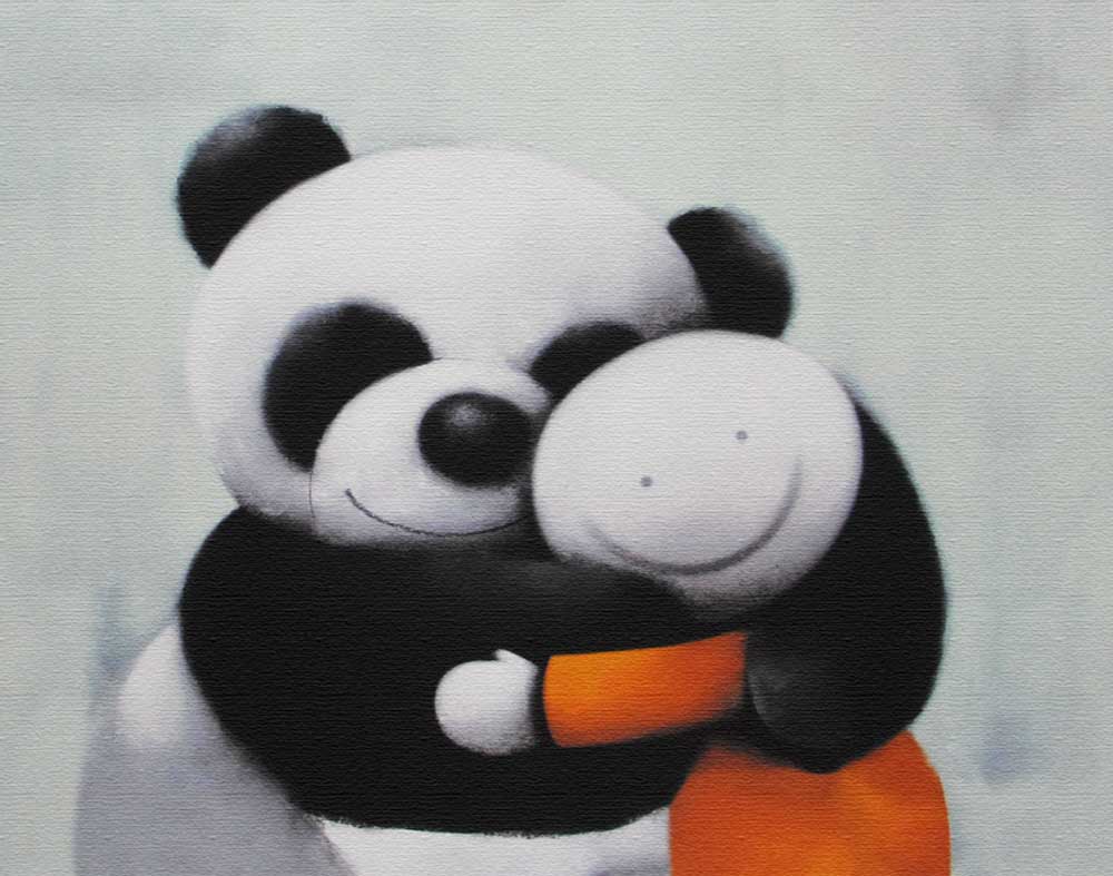 ダグ・ハイド「Bear Hug」版画