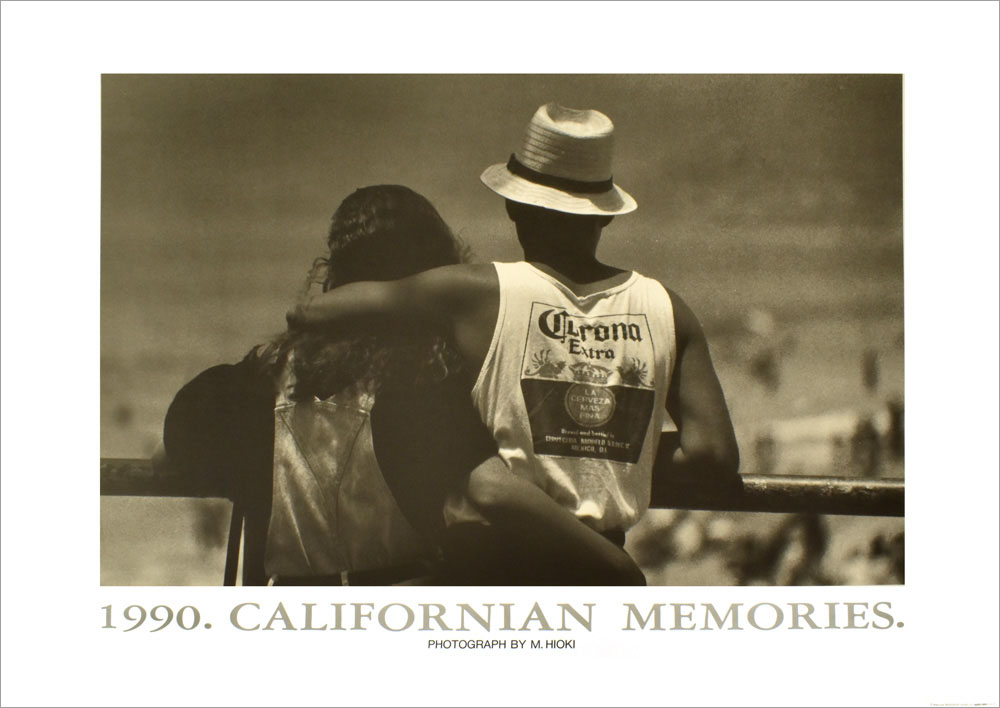 日置真光 ポスター 1991 CALIFORNIAN MEMORIES A2177