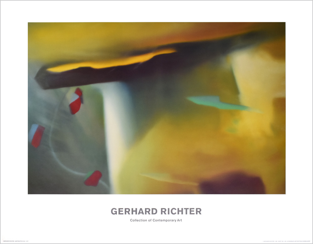 ゲルハルト・リヒター ポスター 抽象画 A2584|アート＆フレーム|絵と 
