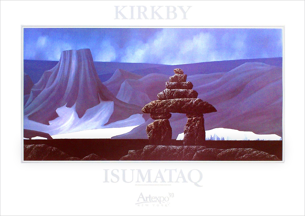 ケン・カービー ポスター  ISUMATAQ ART EXPO'93 A2952
