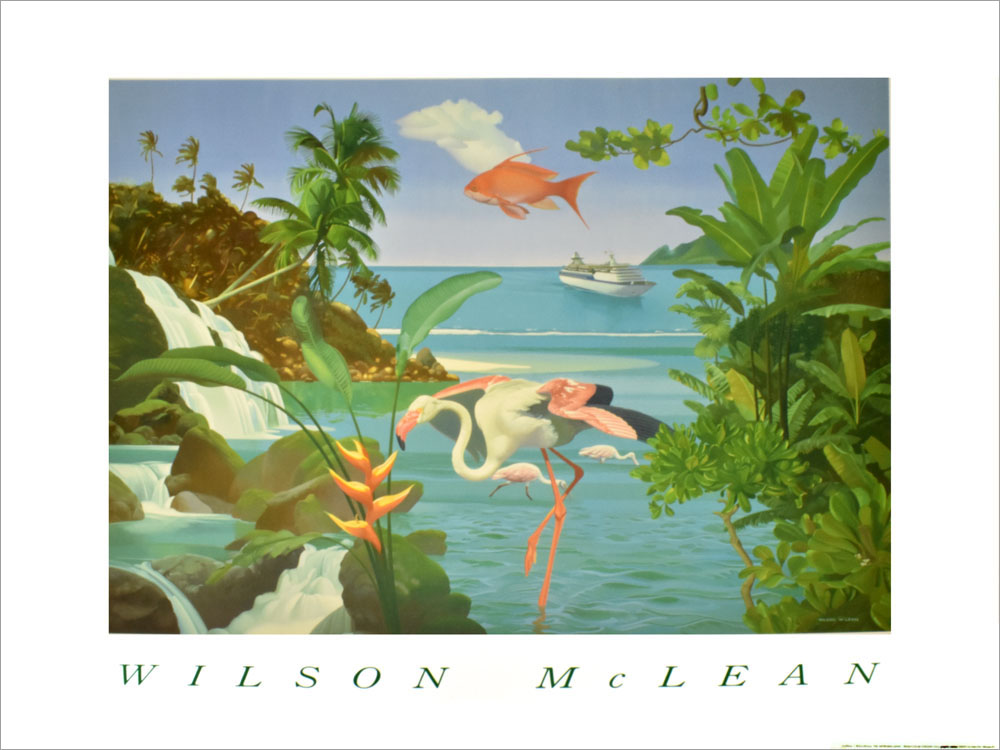 ウィルソン・マクリーン ポスター Caribbean A3082