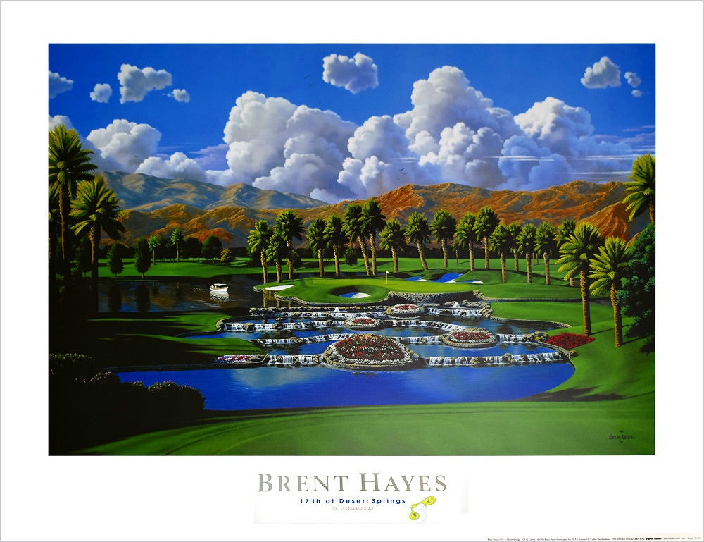 ブレント･ヘイズ	 ゴルフ ポスター  PO-005						