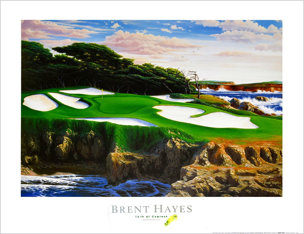 ブレント・ヘイズ  ゴルフ ポスター  PO-006						