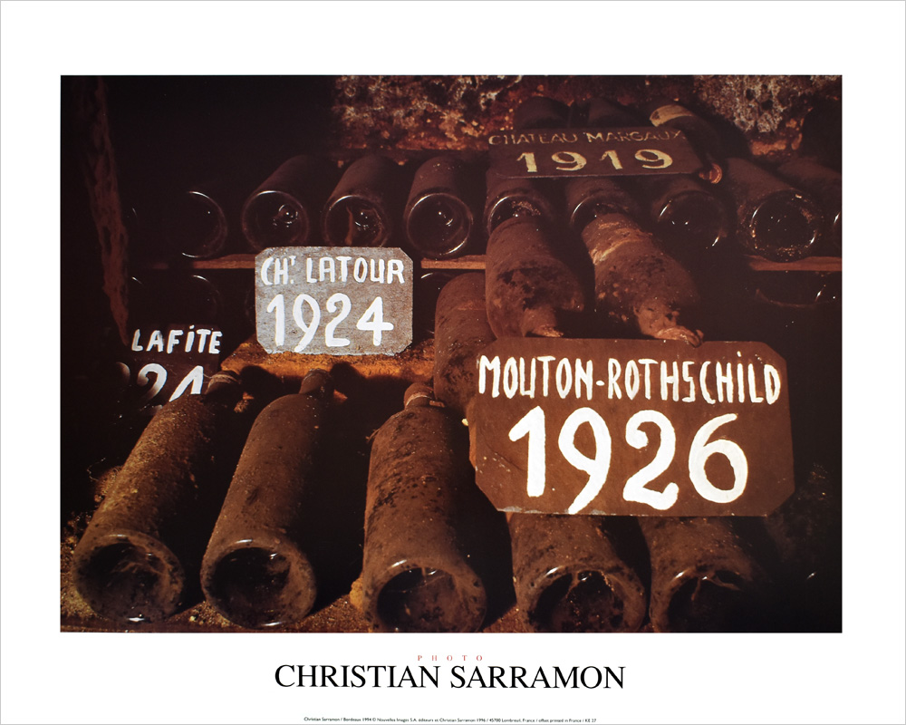 ヌーヴェルイマージュ社 ポスター Christian Sarramon/Bordeaux KE27