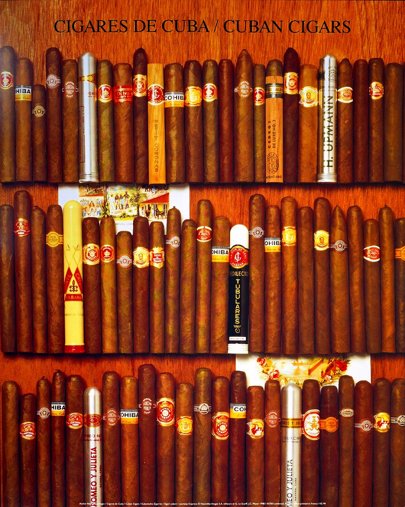 ヌーヴェルイマージュ社 ポスター CUBAN CIGARS KE99