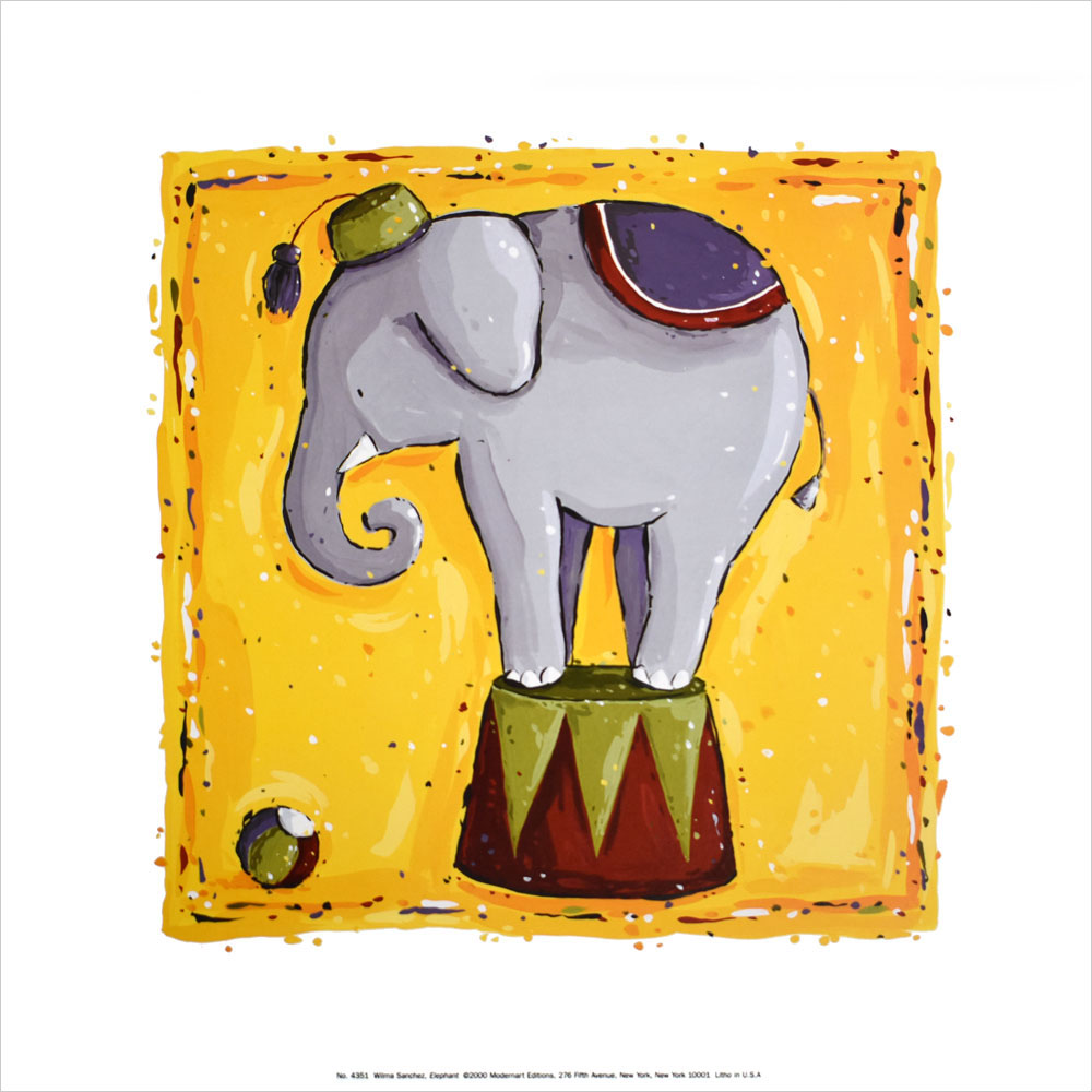 ウィルマ・サンチェス ポスター Elephant 4351