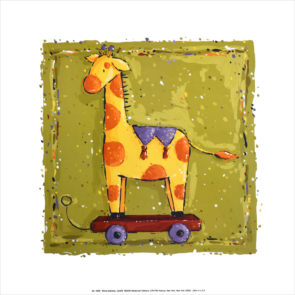 ウィルマ・サンチェス ポスター Giraffe 4350