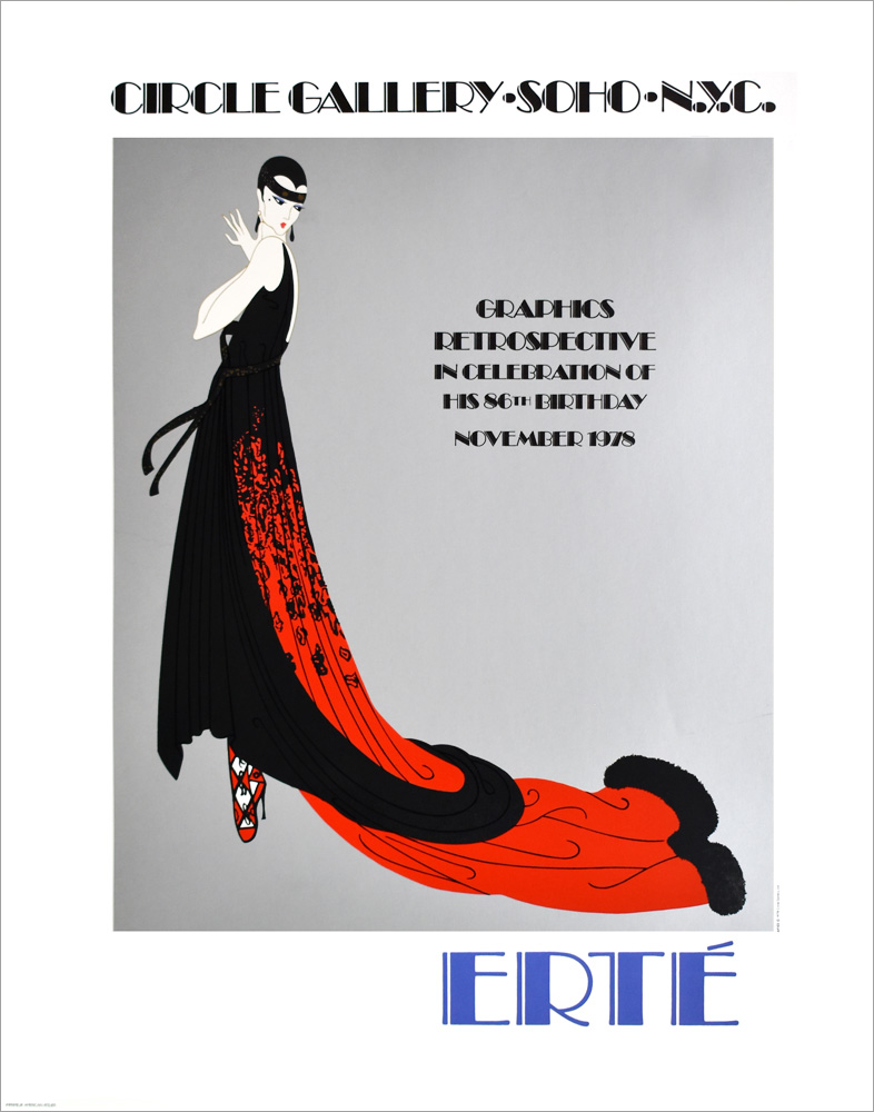 ERTE ポスター