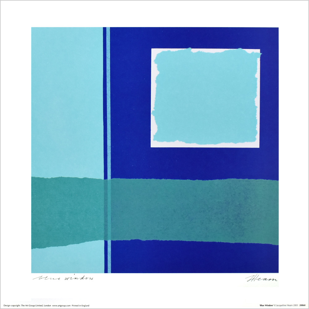 ジャクリーン･ハーン ポスター Blue Window 20860