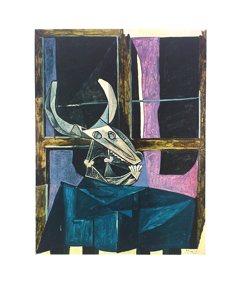 パブロ・ピカソ スマイヤー 静物画、牛の頭 S-042