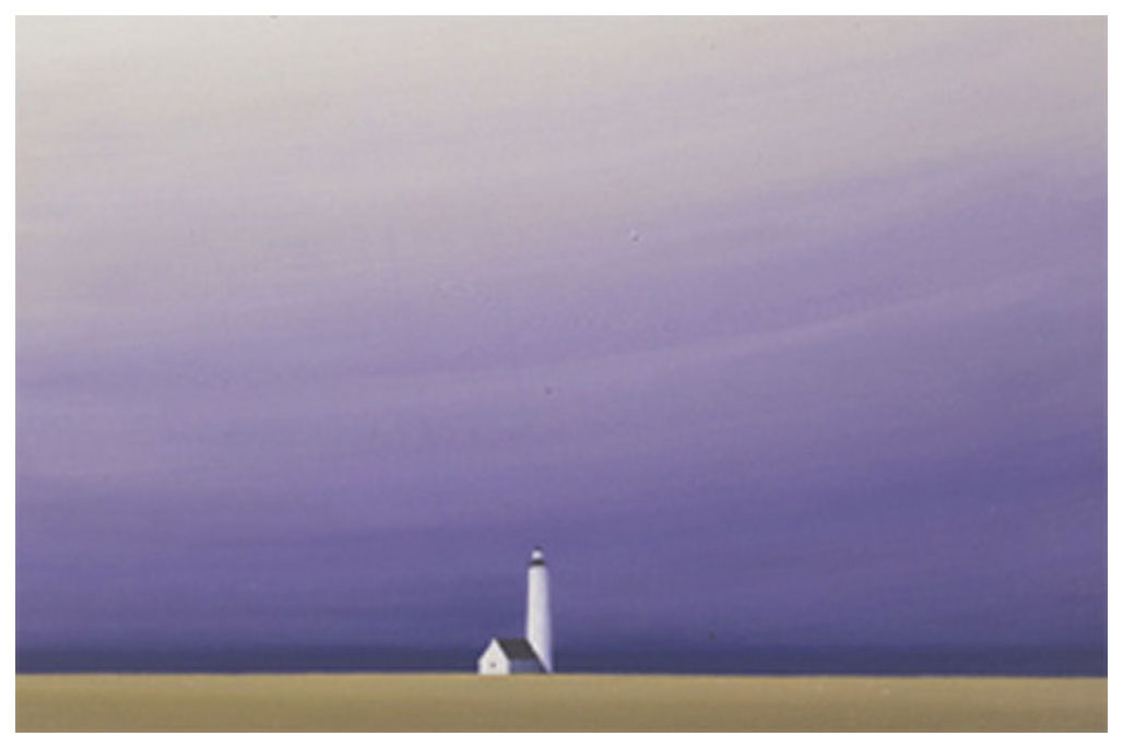 葉祥明 版画（ジクレー） 灯台 『僕と風との対話』より 5598