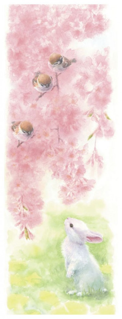 土田穣 版画（ジクレー） 「春が来ると」 7012|アート＆フレーム|絵と 