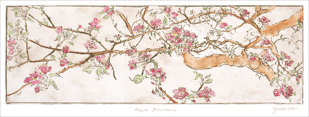 ジョアン・アイザック 絵画 (版画/ジクレー) 犬の散歩/アッパー