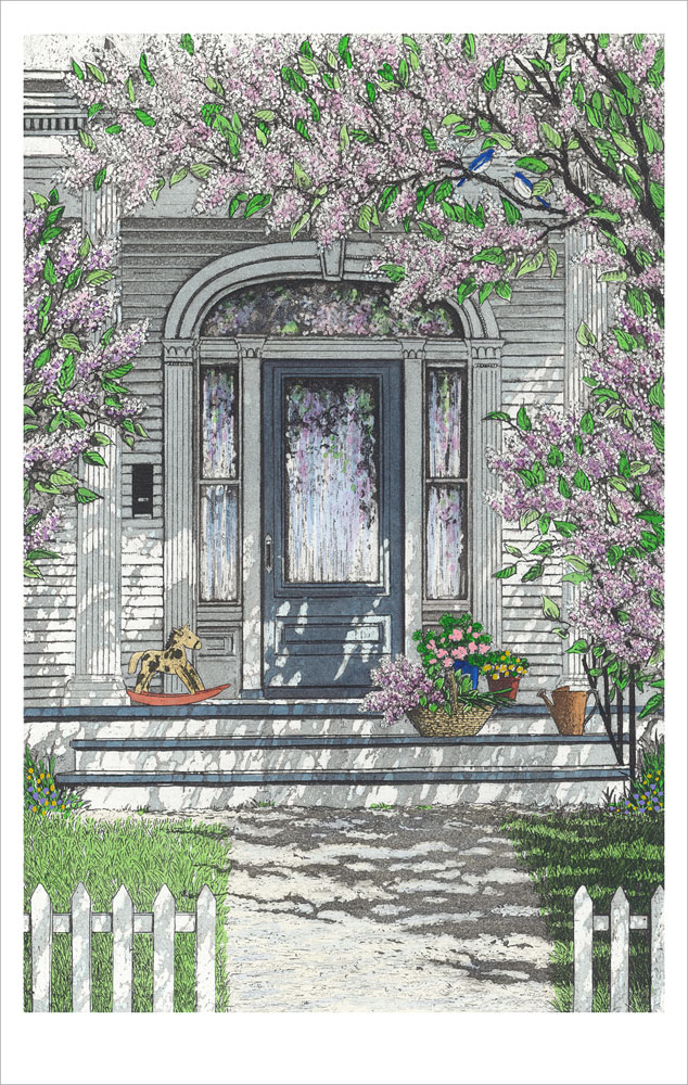 キャロル・コレット 版画（ジクレー） Spring Has Come 9371|アート 